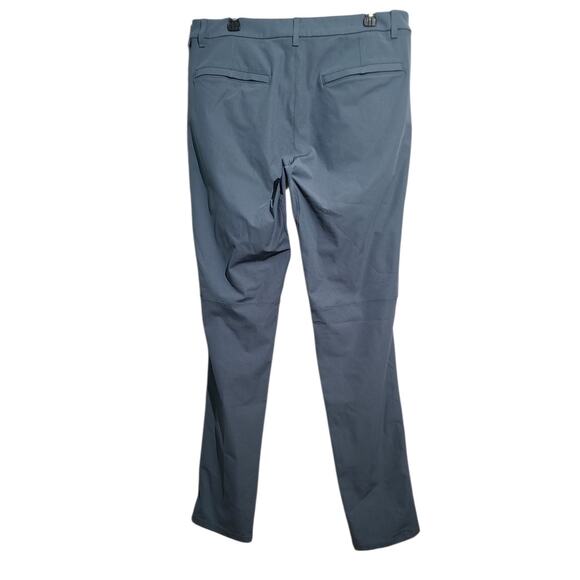 Lululemon ABC Classic-Fit 5-Pocket Pant 35" Warpstreme Iron Blue Sz 36 - Picture 2 of 6